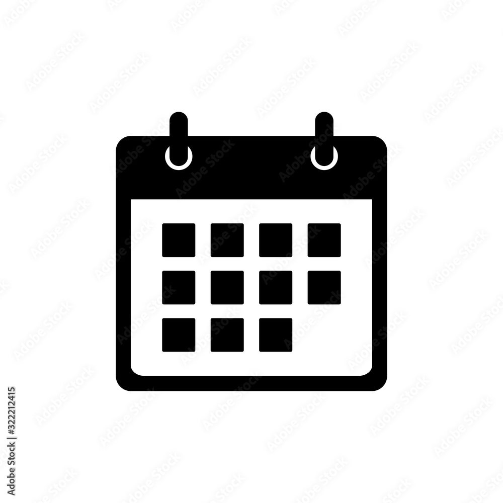 calendar icon design vector logo template EPS10 calendar icon design vector logo template EPS10
