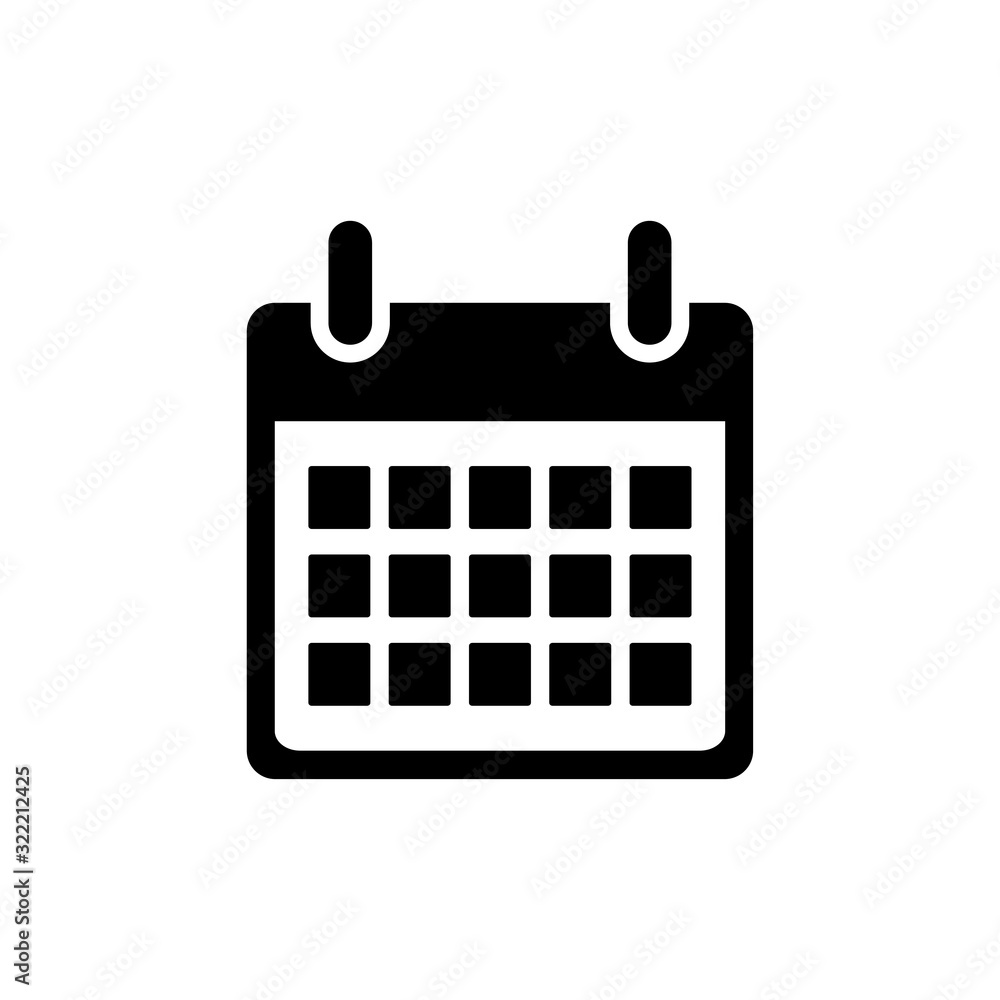 calendar icon design vector logo template EPS10 calendar icon design vector logo template EPS10