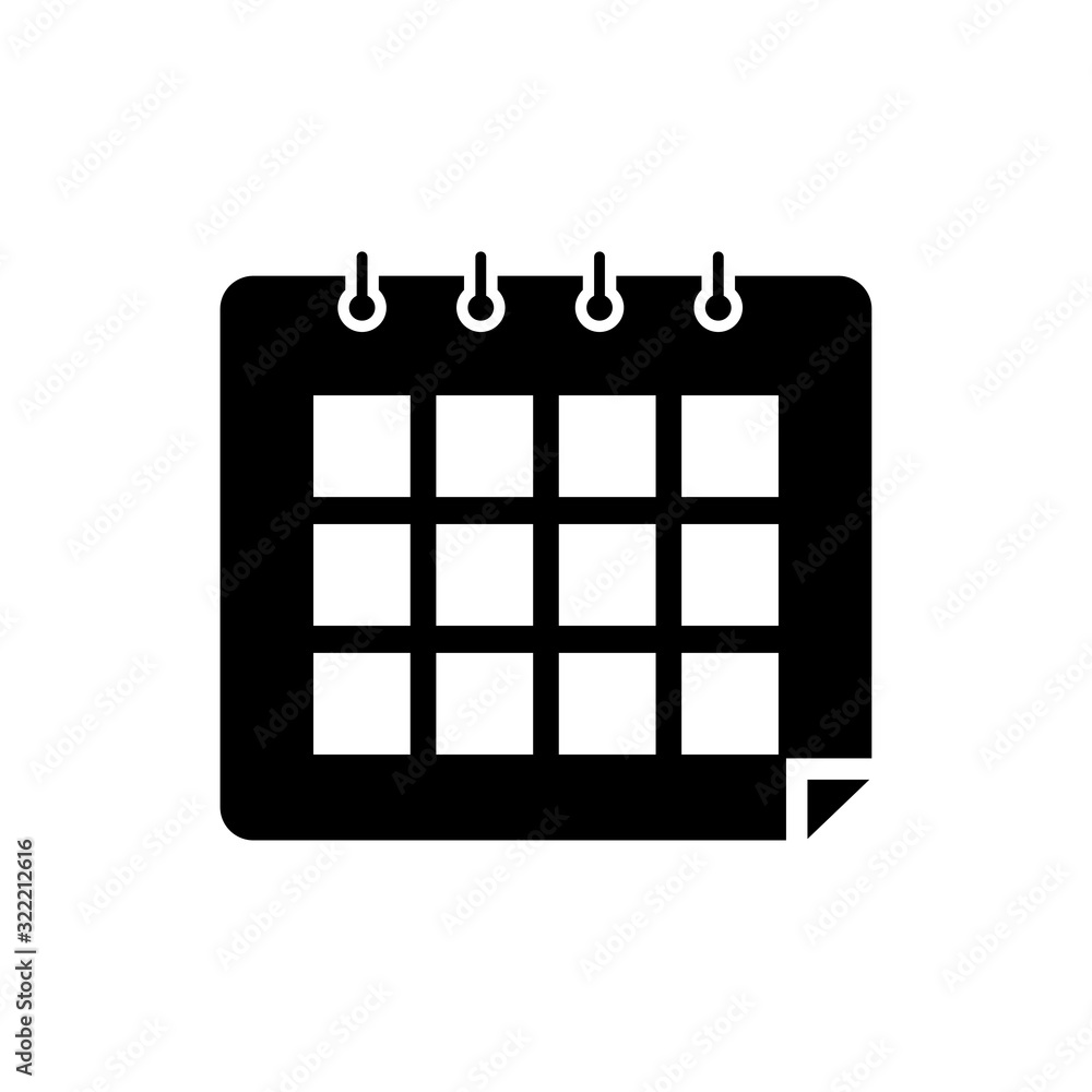 calendar icon design vector logo template EPS10 calendar icon design vector logo template EPS10