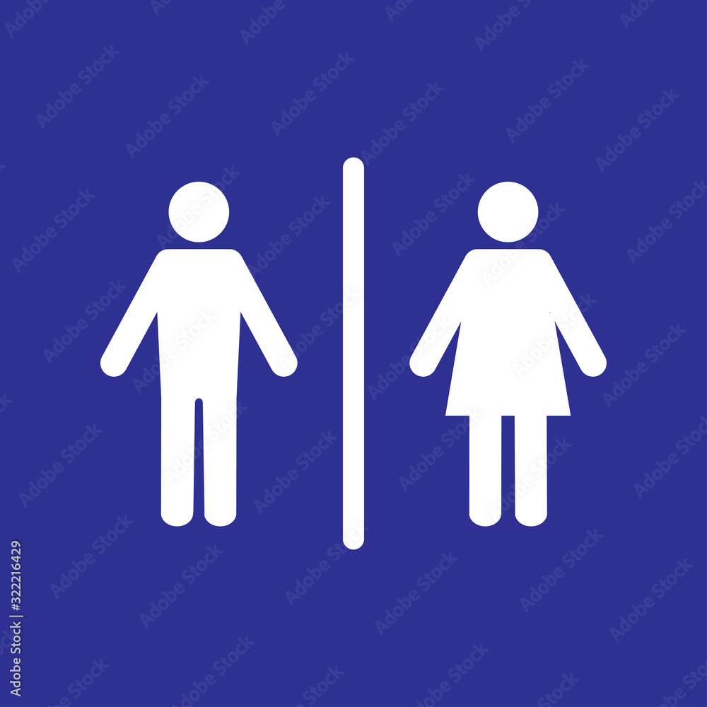 toilet man and women icon design vector logo template EPS 10 toilet man and women icon design vector logo template EPS 10