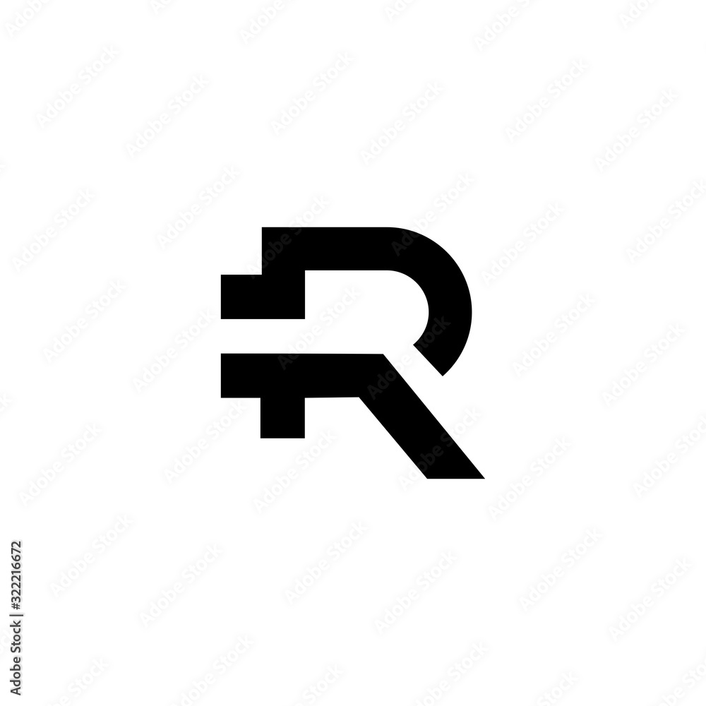 CR C R Letter Logo Design Vector CR C R Letter Logo Design Vector
