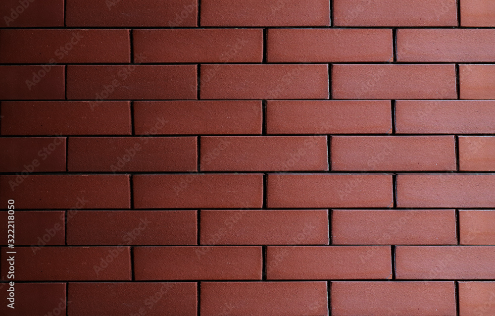 Obraz premium Red brick wall texture, brick texture for background