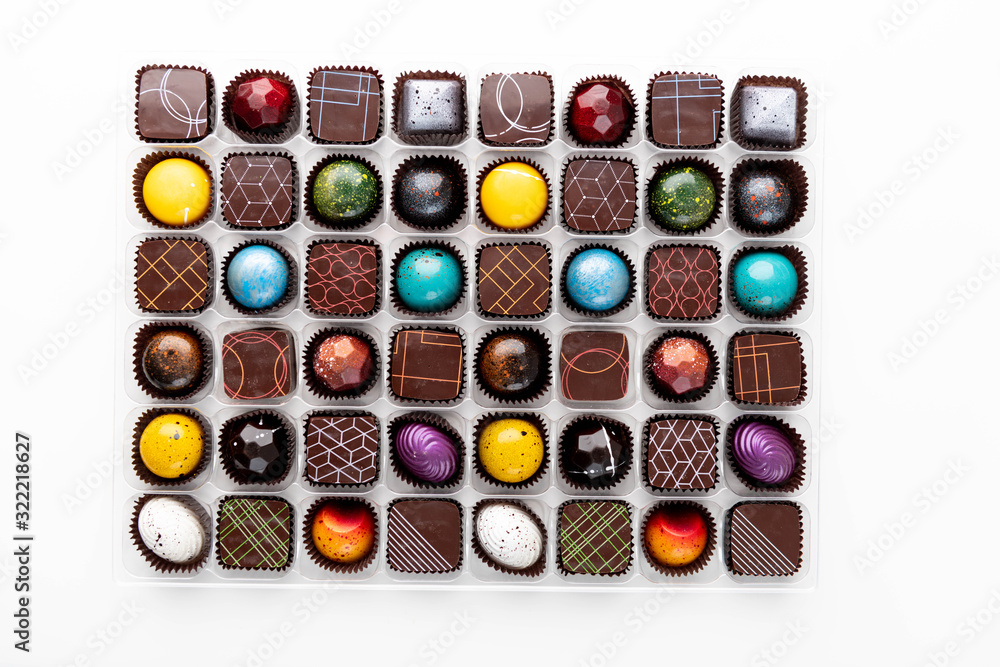 Gourmet Collection of Chocolate Truffles in Box Gourmet Collection of Chocolate Truffles in Box