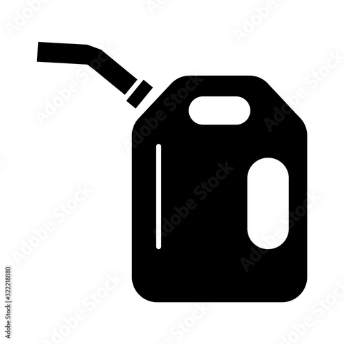 gallon oil tank isolated icon