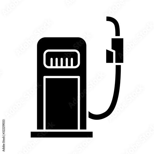 station service oil isolated icon