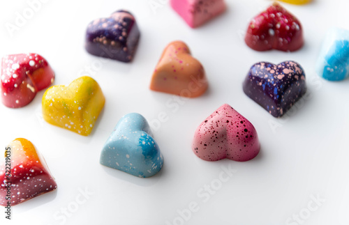 Heart Shaped Artisan Chocolate Collection