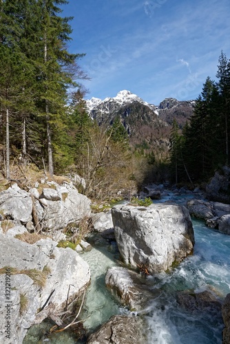 Slowenien - Triglav Nationalpark - Fluss Soca photo