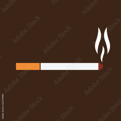 cigarettes icon design vector logo template EPS 10