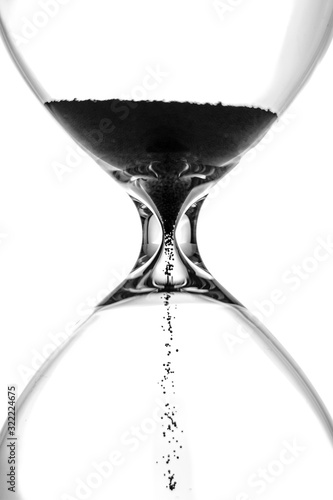 Flowing hourglass