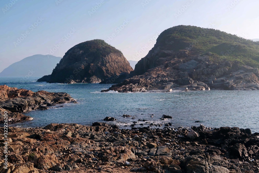 Cape D'aguilar, or Hok Tsui, on the southeastern tip of Hong Kong Island