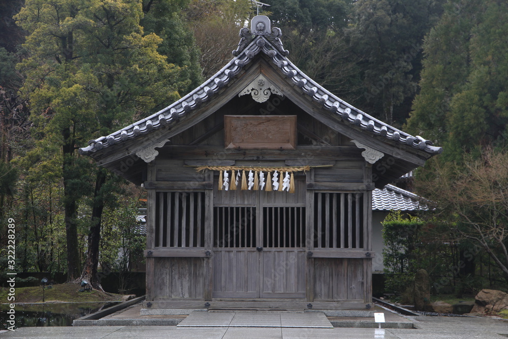 Beautiful Traditional Japanese Building in Dazaifu, Japan Beautiful Traditional Japanese Building in Dazaifu, Japan