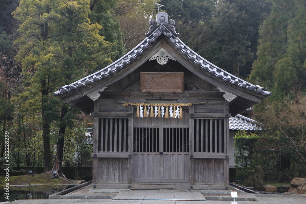 Beautiful Traditional Japanese Building in Dazaifu, Japan Beautiful Traditional Japanese Building in Dazaifu, Japan