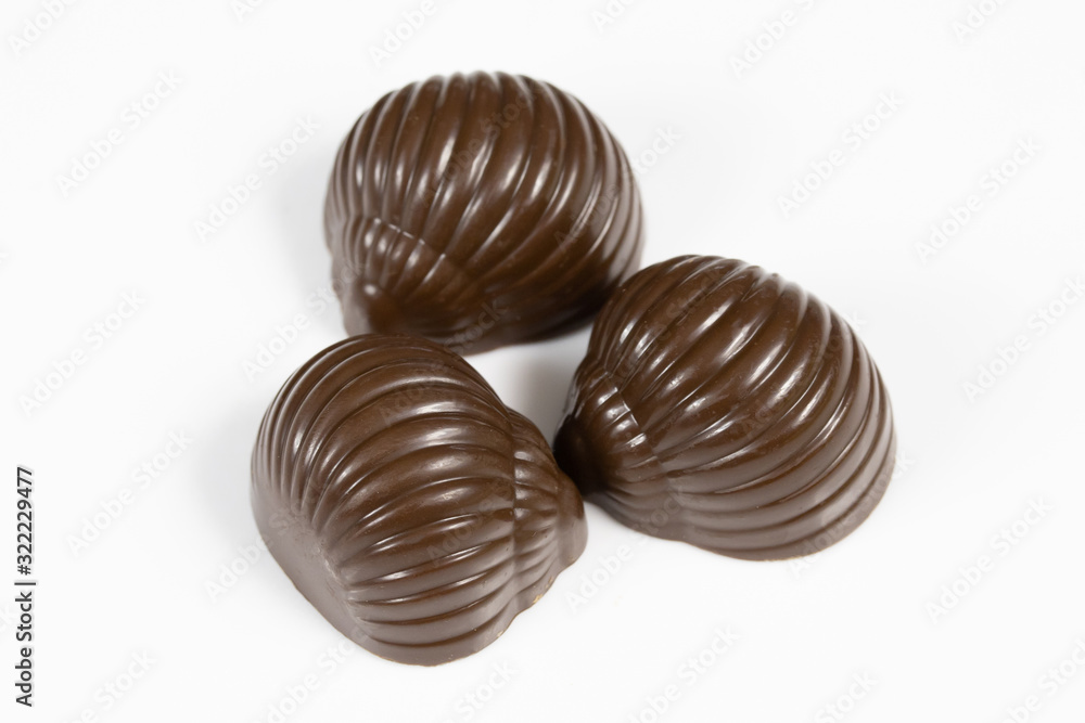 chocolat escargot Stock Photo