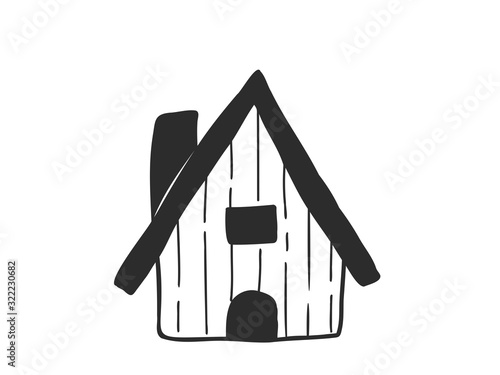 Antique hut