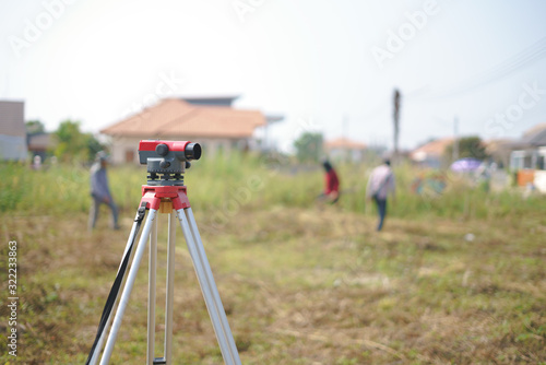 Total station or electronic distance measurement