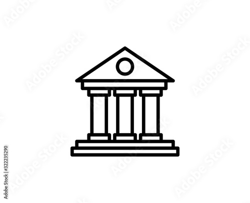 Finance line icon