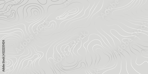 Luxury gold abstract topographic map background with golden lines  texture, 17:9 wallpaper design for fabric , packaging , web, geographic grid map vector illustration.