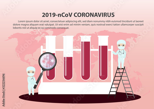 2019-20 Wuhan coronavirus outbreak Concept.