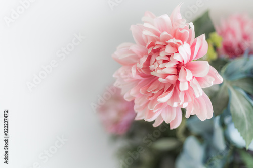 pink plastic flower