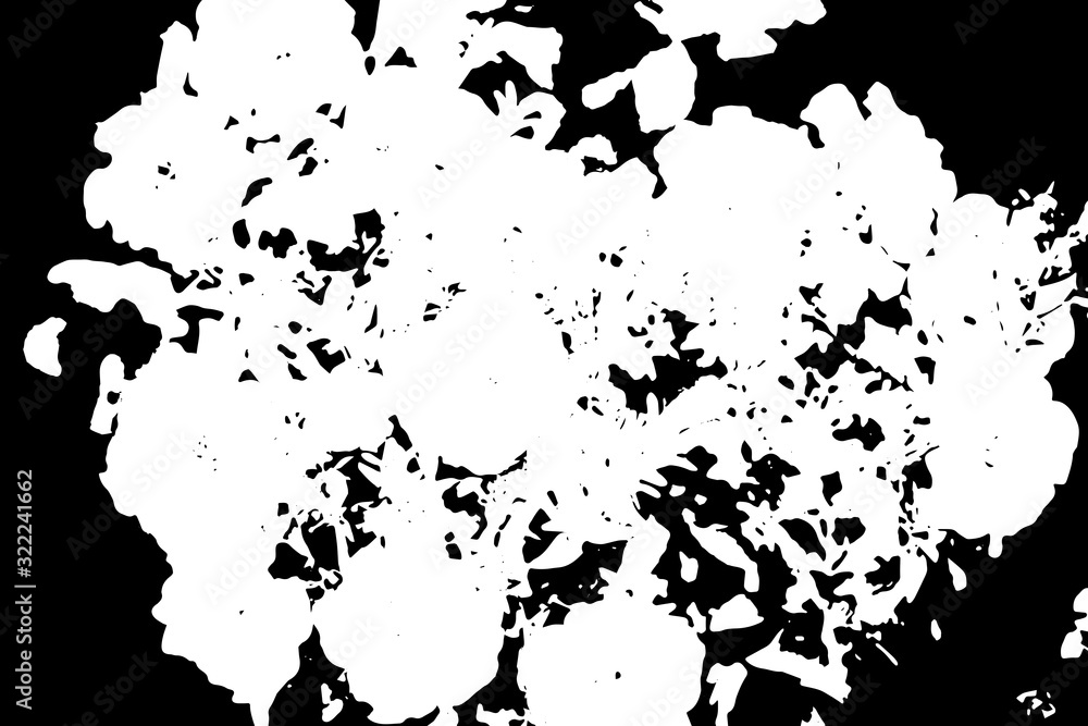 Black and white grunge texture. The template is outdated surface