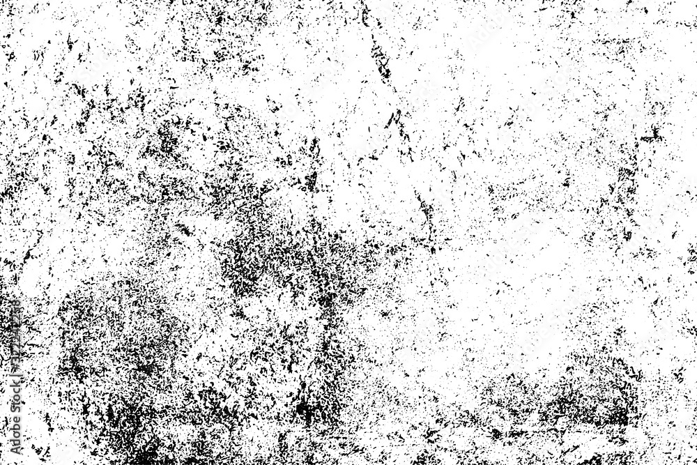 Fototapeta premium Black and white grunge texture. The template is outdated surface