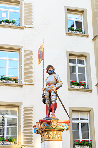 Bern, Switzerland. Fountain 