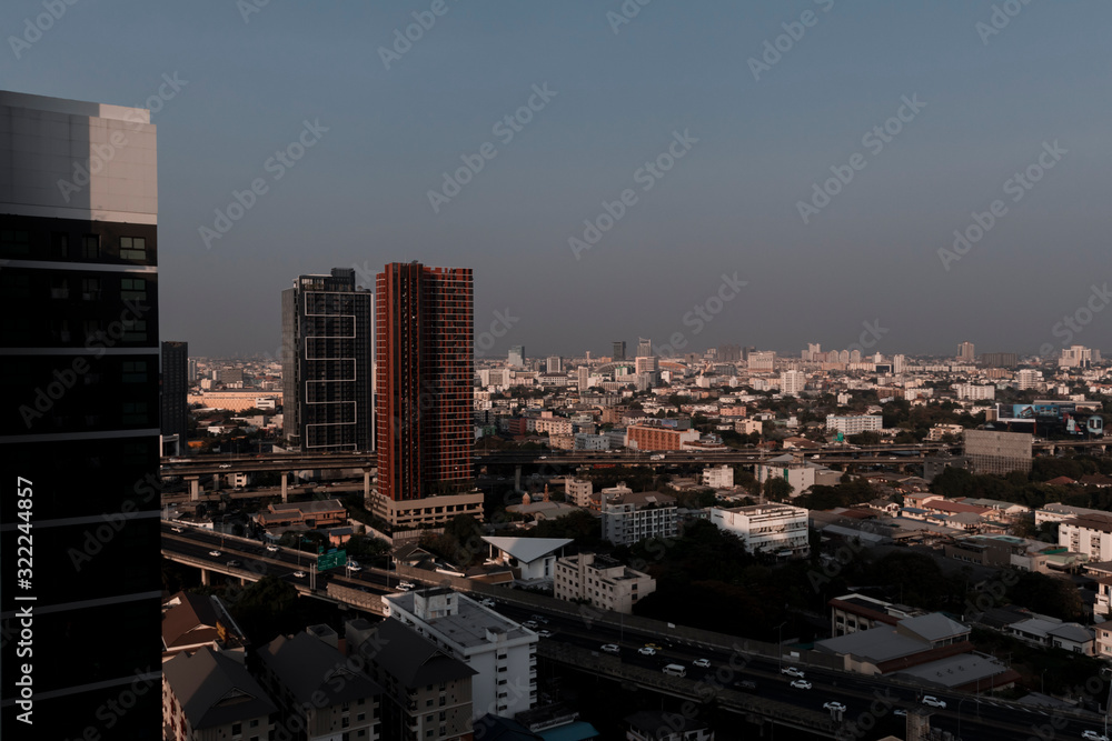 Obraz premium Bangkok Cityscape building