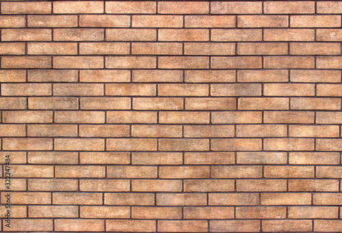  Light brown embossed brickwork
