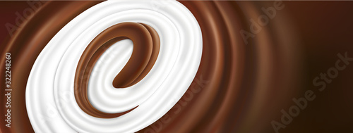 chocolate tongue splash with milk	
