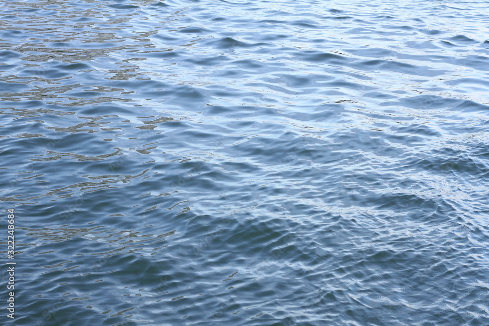 Blurred water surface , effect.