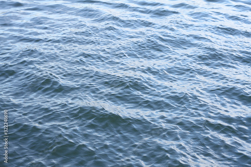 Blurred water surface , effect.