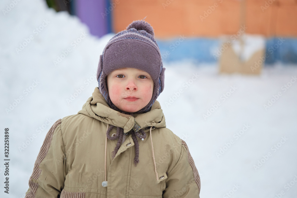 Young boy posing at the winter beach. Cute smiling happy 5 Young boy posing at the winter beach. Cute smiling happy 5