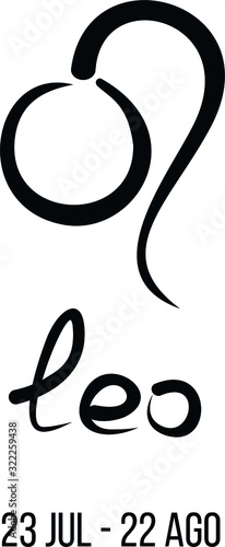 Signo Leo. Zodiaco