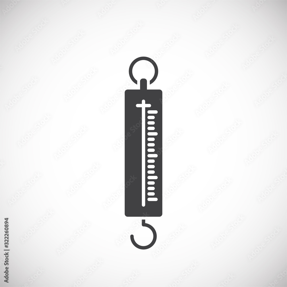 Scales related icon on background for graphic and web design. Creative illustration concept symbol for web or mobile app Scales related icon on background for graphic and web design. Creative illustration concept symbol for web or mobile app