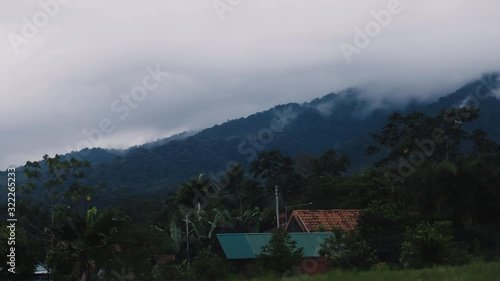 Wallpaper Mural Time-lapse of a rain storm in Costa Rica Torontodigital.ca
