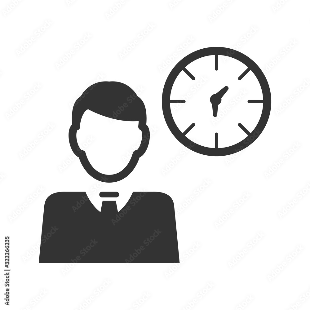 Time planning icon Time planning icon