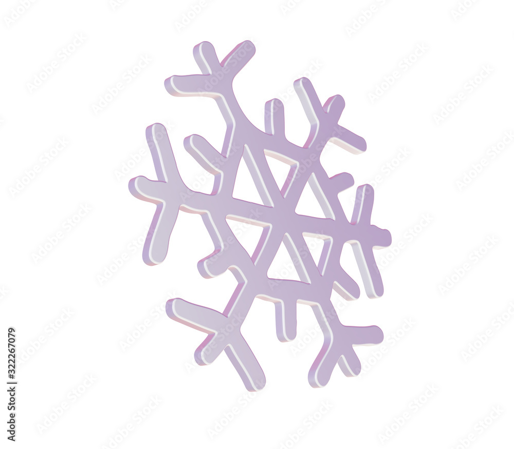 Schneeflocke Schneeflocke