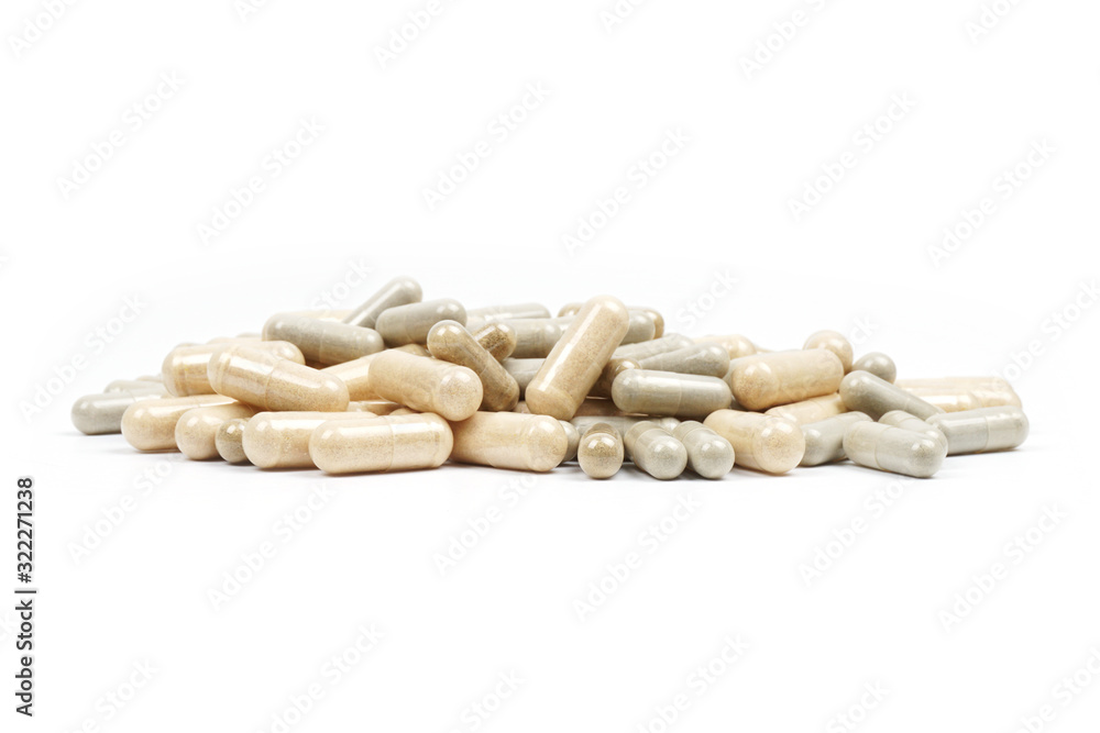 Pills Or Medications Are Scattered On A White Background. Layout for Advertising, Web background. The Concept Of Medicine, Pharmacy And Health Care. Pills Or Medications Are Scattered On A White Background. Layout for Advertising, Web background. The Concept Of Medicine, Pharmacy And Health Care.