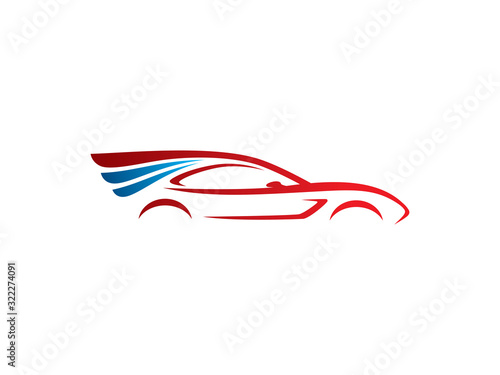 Automotive Logo Template Design Vector, Emblem, Design Concept, Creative Symbol, Icon