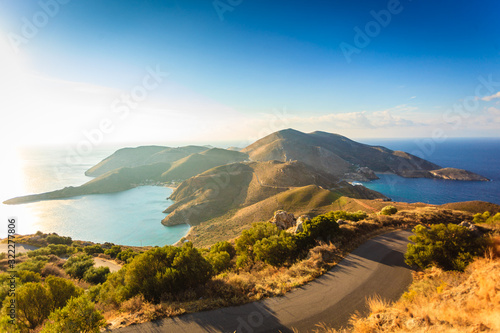 Greek coastline on Peloponnese, Mani Peninsula