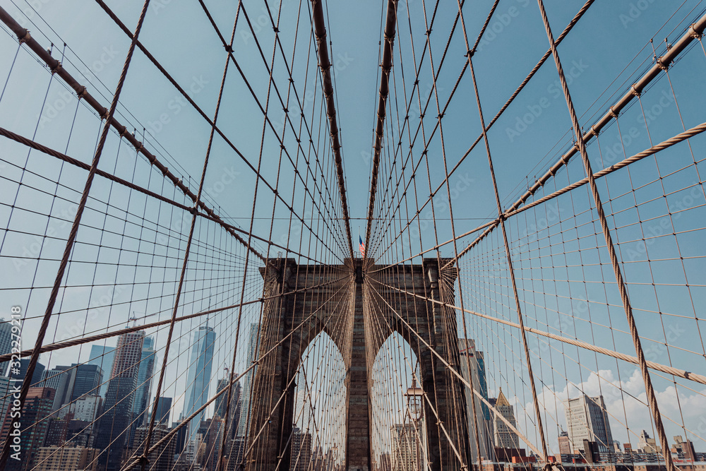 Obraz premium Brooklyn Bridge in New York City USA