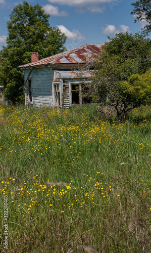 Abandoned farm. Mangaweka Historic town. Abandoned town. New Zealand. Western style town. 