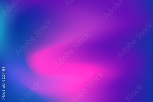 Abstract gradient background in purple and blue tone © Amimy