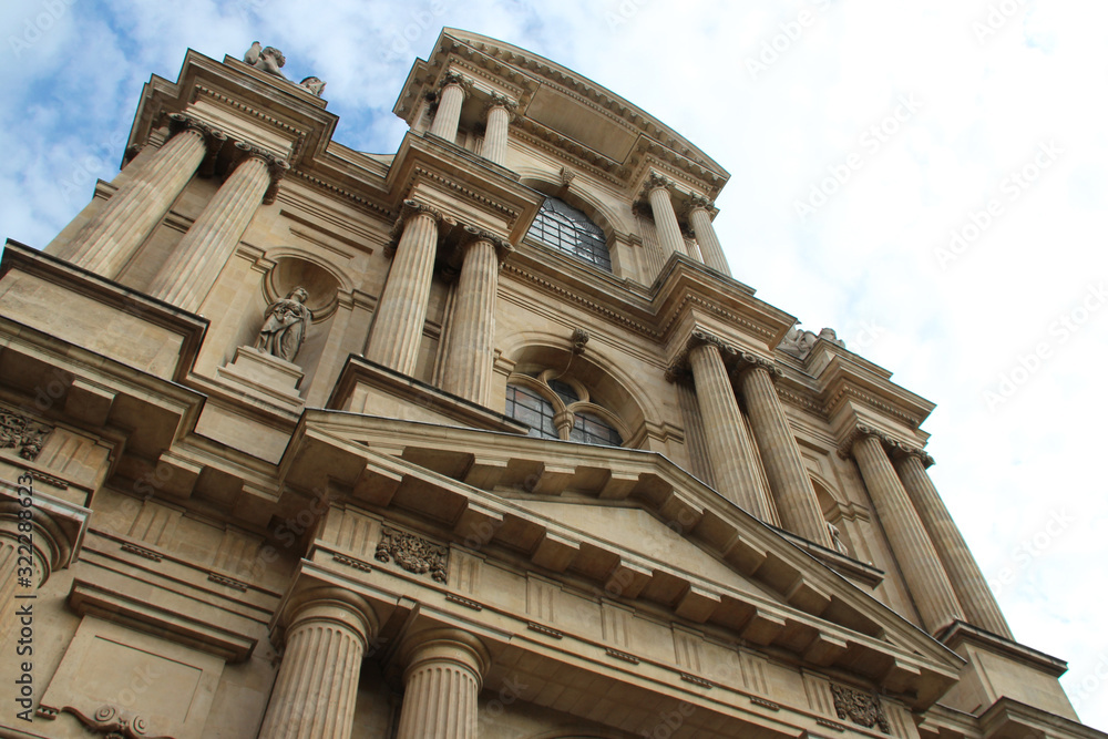 saint-gervais-saint-protais church in paris (france)