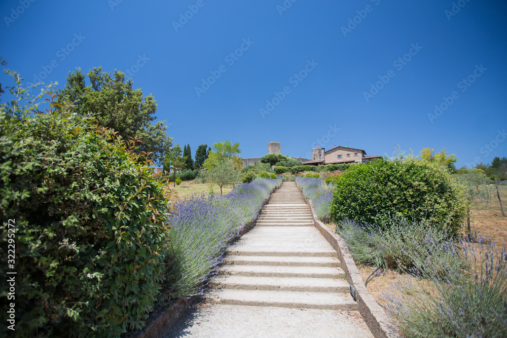 Entrance to the castle of Monteriggioni, Tuscany, Italy. Entrance to the castle of Monteriggioni, Tuscany, Italy.