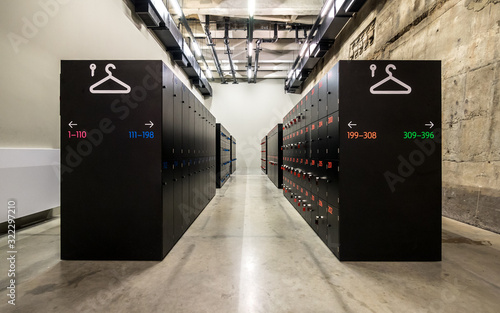 Photography Contemporary storage lockers