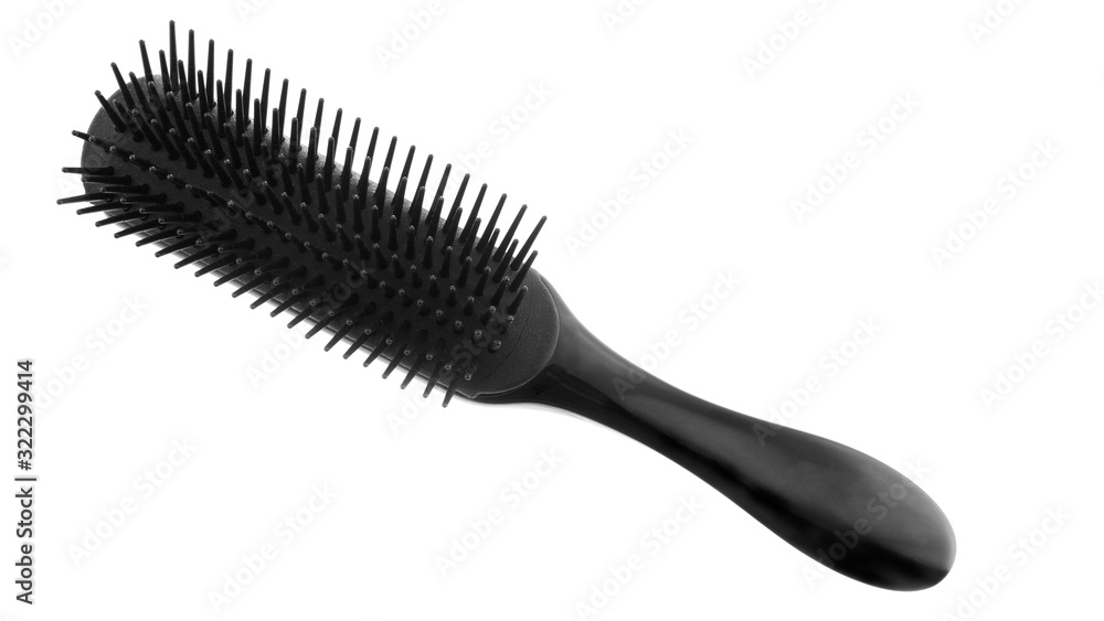 Barber combs on a white background Barber combs on a white background
