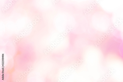 Natural pink bokeh background