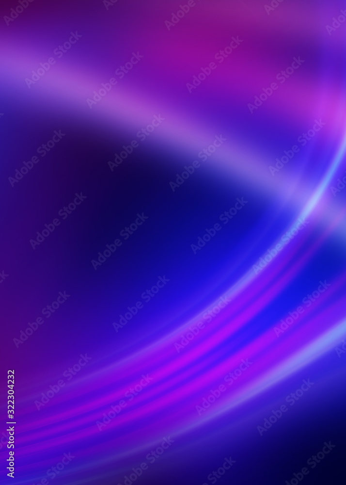 Fototapeta premium Abstract gradient background. Ultraviolet glow on a dark abstract background. Empty wallpaper template