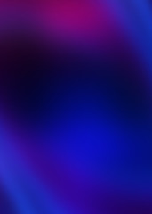 Abstract gradient background. Ultraviolet glow on a dark abstract background. Empty wallpaper template